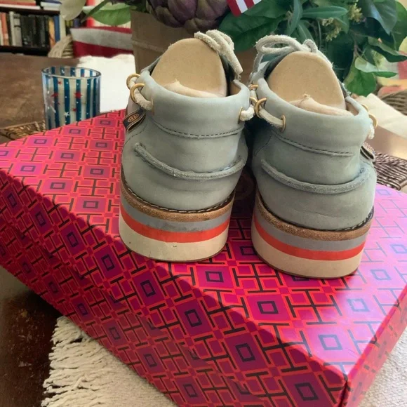 TORY BURCH ‘Joey Flat Form ‘ Boat shoes Size 8 - Picture 4 of 8